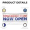 Signmission Convenience Store Now Open, 48 Inch x 120 Inch, Vinyl Banner B-120-30528 - alternate 2