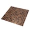 Apollo Tile Celestial 12 in. x 12 in. Glossy Bronze Glass Mosaic Wall and Floor Tile 20 sq. ft./case, 10PK APLST88BR607A - alternate 2