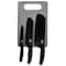 Gibson Home Edge Craft 4 Piece Nonstick Stainless Steel Cutlery Set with Cutting Board 128699.04 - alternate 2