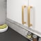 Richelieu 5 1/16-inch (128 mm) Center to Center Champagne Bronze Contemporary Cabinet Pull BP7345128CHBRZ - alternate 2