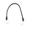 Mytee Products 21in Natural Rubber Tarp Bungee Straps Crimped Hooks - 2 Boxes 100 Pcs, 2PK RS-21C-Nx2 - alternate 2