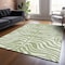Homeroots 3' X 5' Artichoke Green And Ivory Animal Print Washable Indoor Outdoor Area Rug 600576 - alternate 2