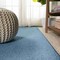 Jonathan Y Haze Solid Low-Pile Turquoise 8 ft Round Area Rug SEU100H-8R - alternate 2