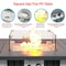 Serenelife Propane Fire Pit Table with Sturdy Metal, Gas Pits with 50,000 BTU and Stainless Steel Fire Pan SLNFRE27 - alternate 2