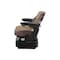 Uni Pro 1310 Air Suspension Seat, 12-Volt, Dynamic Dampening Susp., Brown Fabric 8276 - alternate 2
