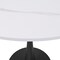 Leisuremod Bristol Modern Round Dining Table - MDF Wood Top with Powder Coated Steel Base BTBL-31WS - alternate 2