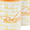 Gibson Home Inspirational Words Believe 4 Piece 16 Ounce Stoneware Mug Set in Orange 142553.01 - alternate 2