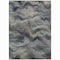 Homeroots 3' X 5' Gray And Silver Abstract Washable Indoor Outdoor Area Rug 631305 - alternate 2