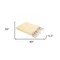 Homeroots 60" X 50" Yellow Woven Cotton Geometric Throw Blanket with Fringe 516499 - alternate 2