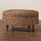 Bali & Pari Bailey Handwoven Seagrass Storage Ottoman, Round 259-14254-ZORO - alternate 2
