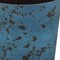 Homeroots 11in Blue Recycled Plastic Indoor Outdoor Round Pot Planter 488192 - alternate 2