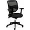 Hon Prominent Chair - Black Back Color - Mesh Back Material - Black Frame Color - High Back - 5-star VL531MM10 - alternate 2