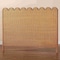 Bali & Pari Maritza Bohemian Light Honey Scalloped Rattan Pitrit King Standalone Headboard 254-14005-ZORO - alternate 3
