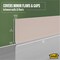 M-D Building Products 4 in. H X 0.08 in. W X 48 in. L Prefinished Desert Beige Vinyl Wall Base 75259 - alternate 2
