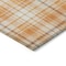 Homeroots 5' X 8' Orange Blue And Ivory Plaid Washable Indoor Outdoor Area Rug 597124 - alternate 2