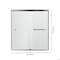 Fab Glass And Mirror Semi-Frameless Double Sliding Shower Door Sorrento Lux Series-Brushed Nickel Finish Adjustable SHSOL60X70BN - alternate 2