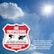 Signmission No Trespassing Shield Sign This Property, 4 inch X 4 inch, Vinyl Decal, 2PK SHI-D-2PACK-4-409 - alternate 2