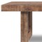 Homeroots Solid Mango Wood Dining Bench 379813 - alternate 2