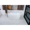 Kingston Brass 55" Acrylic Oval Double Ended Freestanding Tub with Drain, Glossy White VTDE552823 - alternate 2
