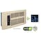 King Electric PX ECO2S WALL HEATER, 208V 1750W, WITH ECO PRO 7-DAY PROGRAMMABLE CONTROLLER, ALMONDINE PX2017-ECO2S-PRO-AD - alternate 1