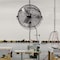 Edendirect 24 inch 3 Speed High Velocity Industrial Black Indoor Wall Mount Fan, 4800 CFM, 3 Blades ZR-HIFANXWALLMOUNT24 - alternate 2