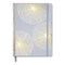 Designworks Ink Hardcover Journal, Organics Dandelion Artwork, Narrow Rule, Sky Blue/Gold Cover, (100) 10 x 7 Sheets JD80-1019 - alternate 1