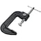 Performance Tool 4 in. Quick Release C-Clamp, Malleable Iron, Chrome Plated W284 - alternate 1