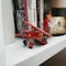 Homeroots 5" Red and Black Metal Hand Painted 1933 G5 Bi Plane Model Airplane 489406 - alternate 2
