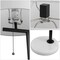 Jonathan Y Alyssa 24.5" Metal/Marble LED Table Lamp, Black JYL1043B - alternate 2