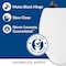 Bemis Benton Slow Close Round White Enameled Wood Toilet Seat 26MBSL 000 - alternate 2