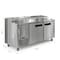 Koolmore 71 in. Two Door Commercial Pizza Prep Refrigerator in Stainless-Steel KM-RPPS-2DSS KM-RPPS-2DSS - alternate 2