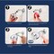 Supply Giant Shower Head, High Pressure 3 Function Massage Showerhead, 1.5 GPM, 2.75in Face Dia. Fixed 74-52337 - alternate 2