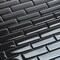 Apollo Tile Black 11.9 in x 11.9 in Glass Glossy Floor and Wall Mosaic Tile 4.92 sqft/case, 5PK APLBR88091A - alternate 3
