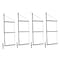 Mytee Products Cargo Container Shelving Brackets, 3 Levels, 18in D x 60in H, 4PK CNT-SHELF3x4 - alternate 1