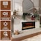 Edendirect 72 in. 5120BTU Wall Mount Electric Fireplace, 750W/1500W, Heat 400 sq. ft, Blower Heat, Remote ZR-TS72ZS-BOX - alternate 4