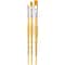 Da Vinci JUNIOR Synthetics Hobby Brushes, Acrylic & Tempera, Series 304, Assorted Sizes, 3-Piece Set VA-5268_0 - alternate 2