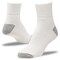 Railroad Sock Womens Quarter Socks, 80% Ringspun Cotton, 20% Nylon, White/Assorted, 5-10 W; 4 Pair-7.5 M, 3 PK 3013 - alternate 2