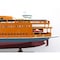 Homeroots 11" Maroon Staten Island Ferry Boat Hand Painted Decorative Boat 401893 - alternate 2