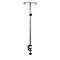 Omnimed Mobile I.V. Pole with Adjustable Clamp 741304 - alternate 1