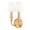 Z-Lite Tova Rubbed Brass 2 Light Wall Sconce 3049-2S-RB - alternate 1