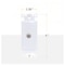 Newhouse Hardware Decora White TV Cable Wall Plate CVI-WH-01 - alternate 2