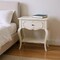 Homeroots 26" Solid Wood And Mirrored Glass Nightstand 285572 - alternate 2