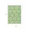 Homeroots 8' X 10' Lime Green And Blue Geometric Washable Indoor Outdoor Area Rug 613509 - alternate 2