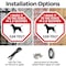 Signmission I Make It to The Fence In 2.8 Secon, 10 inch X 10 inch, Aluminum Metal Signs, 2PK OC-A-2PACK-10-61 - alternate 2