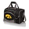 Picnic Time Family Of Brands NCAA Iowa Hawkeyes Malibu Cooler Picnic BasketBlack with Gray Accents 508-23-175-224-0 - alternate 1