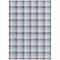 Homeroots 10' X 14' Purple Aqua And Beige Plaid Washable Indoor Outdoor Area Rug 601427 - alternate 2