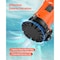 Vevor 1/2 HP Submersible Trash Pump Sump Sewage Pump 2000 GPH 39 ft Cast Iron PW550 - alternate 2