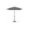 Treasure Garden 7.5 ft Square Patio Umbella, aluminum, fiberglass ribs, outdoor, Charcoal UM847SQ-00 54048 Charcoal - alternate 1
