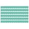 Carson Dellosa We Belong Speckled Teal Scalloped Borders Per Pack, 39 Feet Per Pack, 6PK 108494 - alternate 1