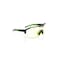 Jackson Safety Maxview+, Safety Glasses, Anti-Fog & Anti-Scratch, Amber Lens, Black/Green Frame, Half-Frame 60002 - alternate 2